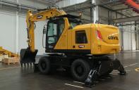 Колесный экскаватор