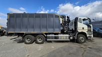 Ломовоз на шасси FAW CA3250 (6х4) с ГМУ ESSEL S80-93 (кузов 30 куб.м.)