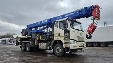 Автокран КЛИНЦЫ КС-55729-9К-3 (32 тонны, 33 метра, 6х4)