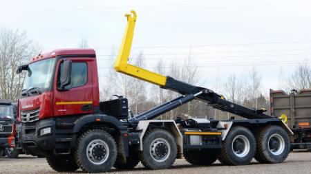 Мультилифт 759413 (КЦК) на шасси  КАМАЗ-65951 (8x4)