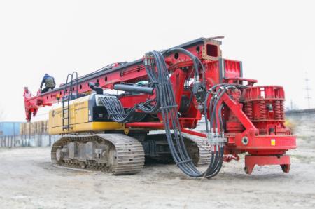 Буровая установка SANY SR155 – роторная, гусеничная, продажа