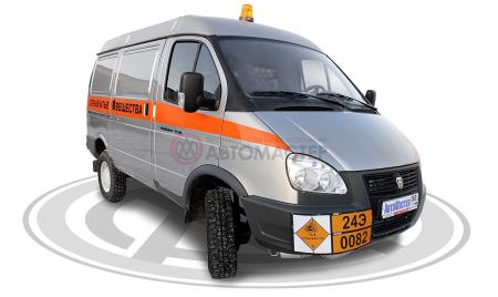 Автомобиль для перевозки взрывчатых веществ на шасси ГАЗ-27527 МАКАР, Нижний Новгород
