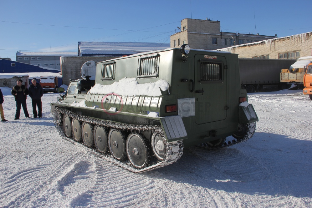 Гусеничный снегоболотоход для перевозки взрывчатых веществ ГАЗ-34039-33, Нижний Новгород