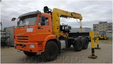 Седельные тягачи Камаз 43118 с КМУ Soosan 746L, Самара