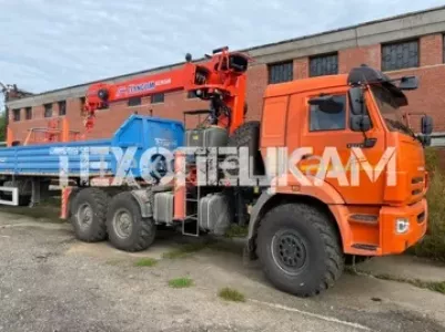 Бортовые автомобили Камаз 43118 (борт )  С КМУ KANGLIM KS 2056 H, Пермь