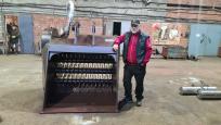 Просеивающий ковш для дробления соли Завод Ковшей, Москва