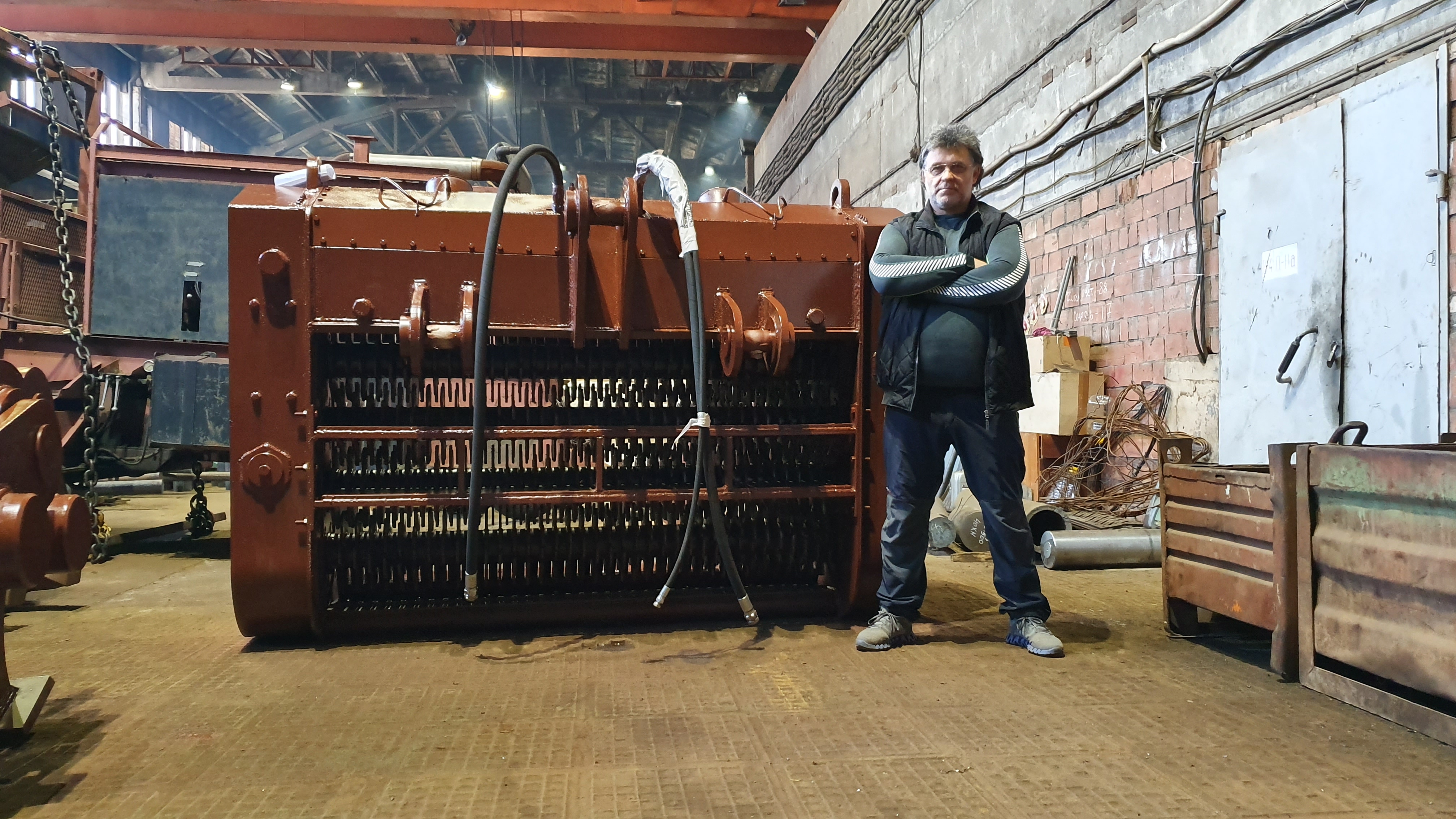 Просеивающий ковш для работы с влажным торфом, Завод Ковшей, Москва