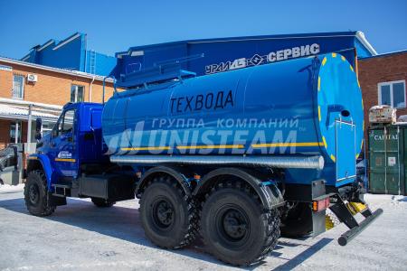 АЦВ-9 Автоцистерна-термос для технической воды (техвода) на шасси Урал NEXT, Челябинск