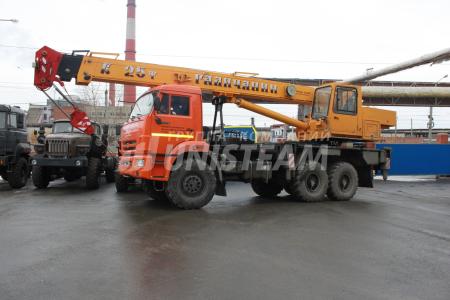 Автокран Галичанин КС-55713-5К-1 на шасси Камаз 43118 25 тонн, Челябинск