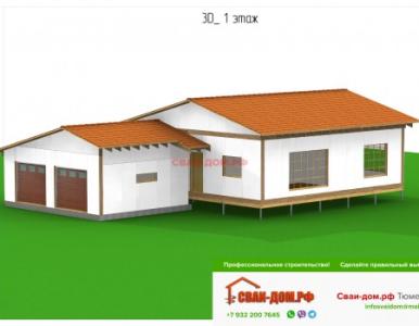 Монтаж зданий и сооружений, проект готового дома