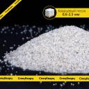 Quartz sand for sandblasting, fr 0.6-2.5 mm