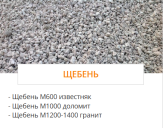 Поставка щебня известнякового  Щебень М400-М600 Фракция 10-20  Фракция 20-40  Фракция 40-70