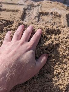 Песок карьерный