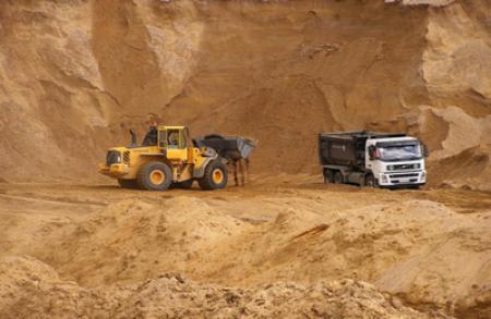 Песок карьерный