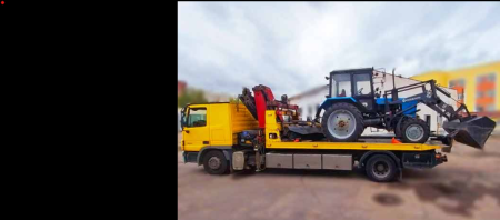 Перевозим различную технику на низкорамных эвакуаторах или траллах