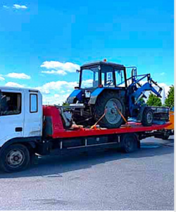 Эвакуация коммерческого транспорта и  спецтехники