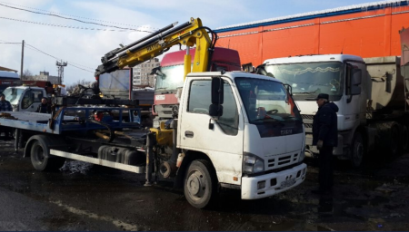 Эвакуация спецтехники