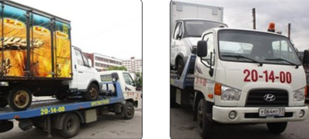 Эвакуация микроавтобусов