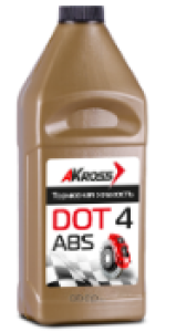 Жидкость тормозн. DOT-4 Akross 910г AKS0002DOT