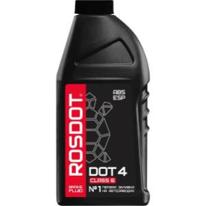 Жидкость тормозная DOT-4 класс-6 910гр RosDot (advanced abs formula) синтетика г. Дзержинск